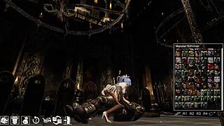 what's up with this sxh gallery enemy 01 in pantyhose action?