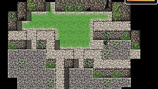 Green-haired yuuka gets facial from prisoner in scattered fragments part 3