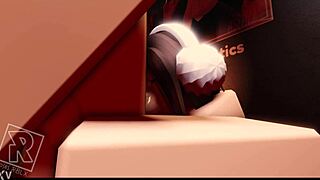 I'm so thrilled by this rr34 animation at kohau restaurant during night shift