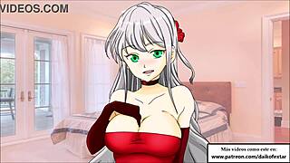 Super Cei Hentai In Spanish Cleaning Semen From Her Tits