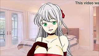 Super Cei Hentai In Spanish Cleaning Semen From Her Tits