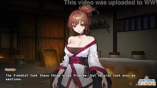 ep1 tells of manari, the half-demon shinobi, getting intimate