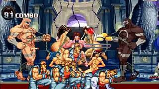 hentai mugen lilith gangbang hints at succubus adventures in group game settings with subtle japanese flair