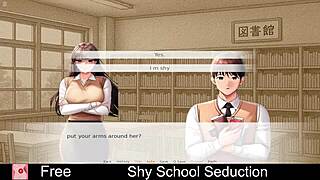 Shy Schoolgirl Seduces in Erotic Hentai Game
