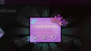 i'm playing this cute honey hentai game and her shaved pussy and ass are so hot part 2