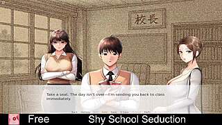 Shy Schoolgirl Seduces in Erotic Hentai Game