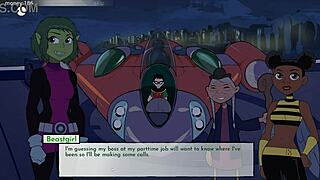 yo, check this out, i’m pounding starfire hard in 18titans part 35!