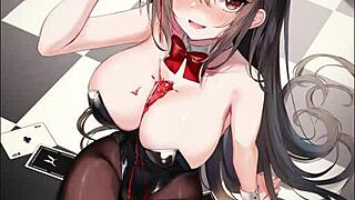 Cute Anime Girls Compilation Featuring Solo Scenes