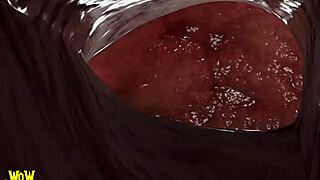 vore with giantess alexstrasza swallowing in huge warcraft belly animation