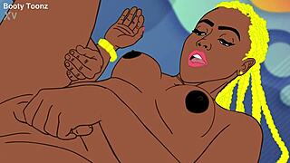 Wow, TS Nya’s big bubble butt takes Dante’s BBC like a champ!