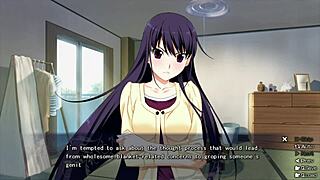 Grisaia No Kajitsu Urated Route Yumiko Sakaki Episode 99 Handjob in Anime Hentai Game