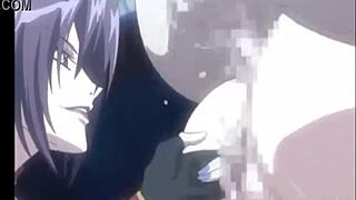 Watch this monster pound her hard in anime style! Can you handle the rich, wild hentai sex like that?!