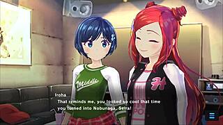 In the neat world of Magicami, characters in uniforms embark on adventures in anime style