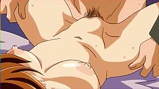 О да, ова врућа хентаи млада 18+ 18+ постаје сва секси и дивља у епизоди 22.