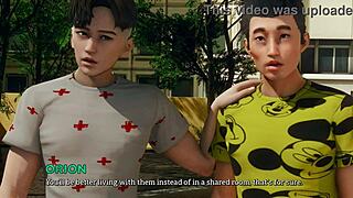 eternum episode 7 dives into teen drama with 3d twists. secrets unfold in every scene.