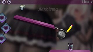 i'm playing this cute honey hentai game and her shaved pussy and ass are so hot part 2