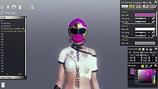 Captivating 3D Anime Solo Scene