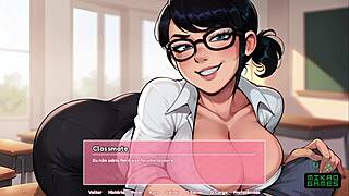 i can’t stop watching this gooncuck teacher banging hard in class. it’s pure chaos with curvy milf action!