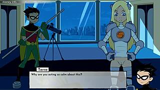 I love playing 18Titans part 38 with all the teen parody animations.