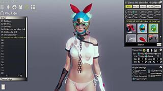 Captivating 3D Anime Solo Scene