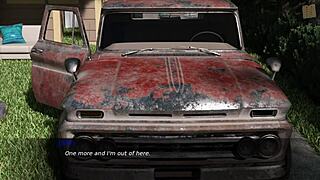 Pine Falls unfolds in episode 22 as characters explore big tits adventures in 3D anime game.