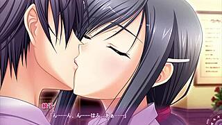 In the hentai anime game, she asked, Ready for this wild adventure with me?