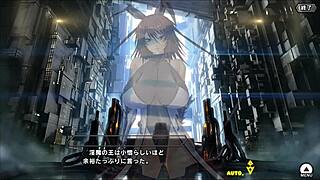 taimanin rpg phantom episode with mizuki shiranui teasing big tits cum action