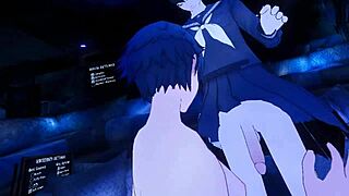 hey, wanna dive into this vr erotic roleplay with naoto and cross-dressed v-kun?