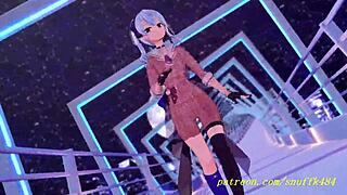 Suisei's Novr MMD Dance in 3D Hololive