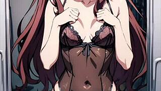 rin tohsaka rides jonathan jon in missionary lingerie action from fate stay night hentai