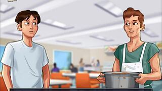 Feeling the summer vibes in Summertime Saga episode 31 with emotional character developments