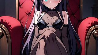 rin tohsaka rides jonathan jon in missionary lingerie action from fate stay night hentai