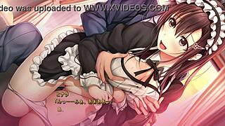 oh man, playing aikiss with sanba hinata in part 5 of the anime hentai game.