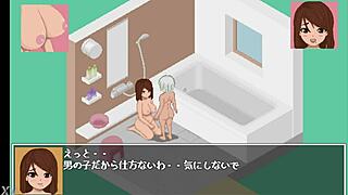 Dot Game netorare Tanuki House med sneaky overtakelse i hentai-spill