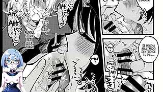 Uh, I think it's Ando Oshida, like, get along well or something in episode 1.