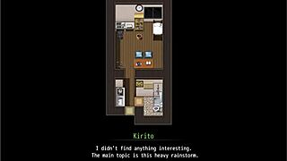 hentai game sword art online kirito cheated with hardcore anal missionary