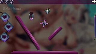 cute honey hentai game part 5 with hairless pussy and shaved ass