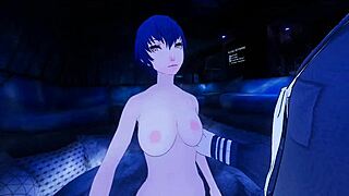 hey, wanna dive into this vr erotic roleplay with naoto and cross-dressed v-kun?