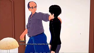 Восторг от езды на монстр члене в природной ковбойской кремпай авантюре