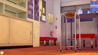 big tits 3d anime with blowjob and handjob action