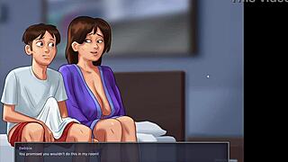 Stepmom Caught Me Jerking Off - Summer Time Saga Short