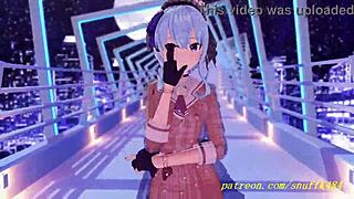 Suisei's Novr MMD Dance in 3D Hololive