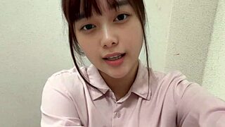Asian Japanese Girl Shows Boobs and Pussy in Private Hentai Moment
