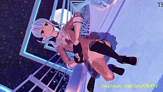 Suisei's Novr MMD Dance in 3D Hololive