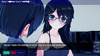 Wow, my girlfriend Mizuki in wild Kuro sex scenes!