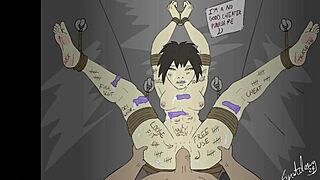 ой, я имею в виду, что этот плохой изменщик ввязался в фантастическое бондаж с игрой ногами во время измены... черт