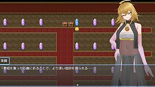 miharu undergoes religious brainwashing in this hentai game full gallery