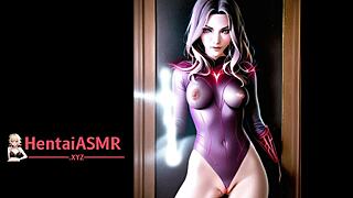 Hentai Scarlet Witch Bold Visual Journey