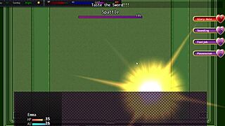 city of secret pt 2: sexy slut teacher masturbates big tits in hentai gameplay