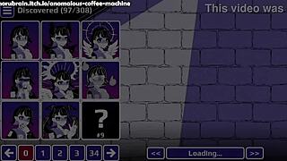 That nerd girl giving an erotic foot job on cock 😍